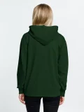 Толстовка на молнии с капюшоном Siverga 2.0, темно-зеленая - фото 13