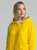 Толстовка на молнии с капюшоном Siverga 2.0, желтая - фото 11