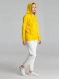 Толстовка на молнии с капюшоном Siverga 2.0, желтая - фото 12