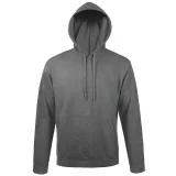 Толстовка с капюшоном Snake II черный меланж - фото 2