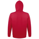 Толстовка с капюшоном Snake II красная - фото 3