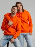Толстовка с капюшоном Snake II оранжевая - фото 16