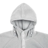 Анорак унисекс Oblako, светло-серый - фото 4