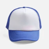 Бейсболка Bubble, синяя с белым - фото 6