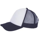 Бейсболка Bubble, темно-синяя с белым - фото 2