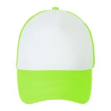 Бейсболка Bubble, зеленый неон с белым - фото 3