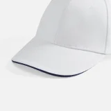 Бейсболка Buffalo, белая с темно-синим - фото 11