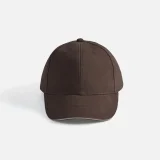 Бейсболка Buffalo, коричневая с бежевым - фото 9