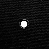 Бейсболка Canopy, черная с белым кантом - фото 4