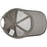 Бейсболка Canopy, серая с черным кантом - фото 7