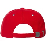 Бейсболка Classic, красная с белым кантом - фото 3