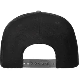 Бейсболка Foreside с прямым козырьком, черная с серым - фото 4