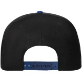 Бейсболка Foreside с прямым козырьком, черная с синим - фото 4