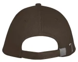 Бейсболка Long Beach, коричневая с бежевым - фото 4