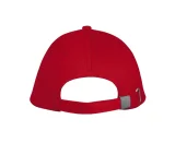 Бейсболка Long Beach, красная с белым - фото 4