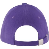 Бейсболка Long Beach, темно-фиолетовая - фото 4
