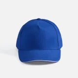 Бейсболка Long Beach, ярко-синяя с белым - фото 10