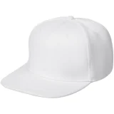 Бейсболка Snapback с прямым козырьком, белая - фото 1