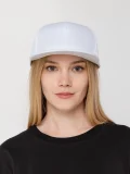 Бейсболка Snapback с прямым козырьком, белая - фото 6