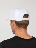 Бейсболка Snapback с прямым козырьком, белая - фото 9