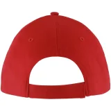 Бейсболка Solar, красная с белым - фото 4