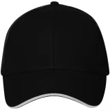 Бейсболка Spiker, черная с белым - фото 3