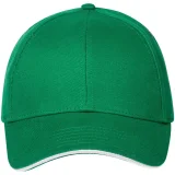 Бейсболка Spiker, зеленая с белым - фото 4