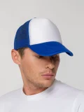 Бейсболка Sunbreaker, ярко-синяя с белым - фото 6