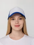 Бейсболка Sunbreaker, ярко-синяя с белым - фото 8