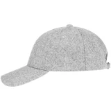 Бейсболка Woolridge, серый меланж - фото 2