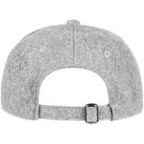 Бейсболка Woolridge, серый меланж - фото 4