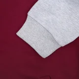 Бомбер College, бордовый - фото 14