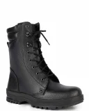 Ботинки с высокими берцами "Витязь" черные, натуральная кожа - фото 1