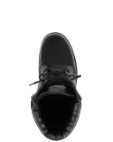 Ботинки с высокими берцами "Витязь" черные, натуральная кожа - фото 6