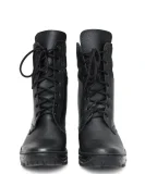 Ботинки кожаные с высоким берцем "Ратник" черные - фото 2