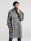 Дождевик-анорак Hard Work, серый, единый размер - фото 9