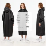 Дождевик-анорак R1, черный - фото 3