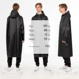 Дождевик-анорак R1, черный - фото 5