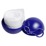 Дождевик в круглом футляре Nimbus, синий - фото 3