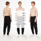 Джоггеры J2, черные - фото 6