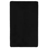 Флисовый плед Warm&Peace, черный 100х140 см - фото 7