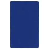 Флисовый плед Warm&Peace, ярко-синий 100х140 см - фото 3