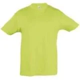 Футболка детская Regent Kids 150, зеленое яблоко - фото 1