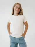 Футболка детская T-Bolka Kids, молочно-белая - фото 4