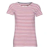 Футболка Miles Women белая с красным - фото 1