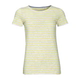 Футболка Miles Women серая с желтым - фото 5