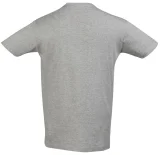 Футболка унисекс Regent 150, серый меланж - фото 3
