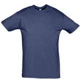 Футболка унисекс Regent 150, синяя (джинс) - фото 2