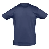 Футболка унисекс Regent 150, синяя (джинс) - фото 3