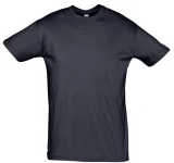 Футболка унисекс Regent 150, темно-синяя (navy) - фото 2